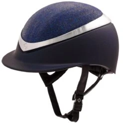 Charles Owen Halo CX MIPS - Navy Astral With Platinum Ring