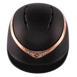 Charles Owen Halo CX MIPS - Black Matte With Stellar Rose Gold -Sports-Equestrian Supplies myhal cx6 c1105 alt1 khjho1xyisllh1ho