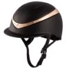 Charles Owen Halo CX MIPS - Black Matte With Stellar Rose Gold -Sports-Equestrian Supplies myhal cx6 c1105 dibed3cog9moo8xy