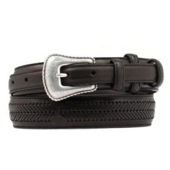 Nocona Ranger Black Mens Belt
