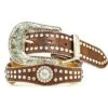 Nocona Girls Western Belt With Rhinestone Conchos -Sports-Equestrian Supplies n4426002 c1109 xmz6iawpq0pxlja9