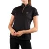 Montar Everly Mon-Tech Short Sleeve Ladies Quarter Zip -Sports-Equestrian Supplies p12218mn c1105 yzvfreamabiaibil