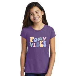 Pony Vibes Short Sleeve Youth Tee