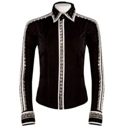 Jesse Black Ladies Western Show Shirt