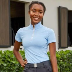 RJ Classics Winnie Short Sleeve Ladies Quarter Zip