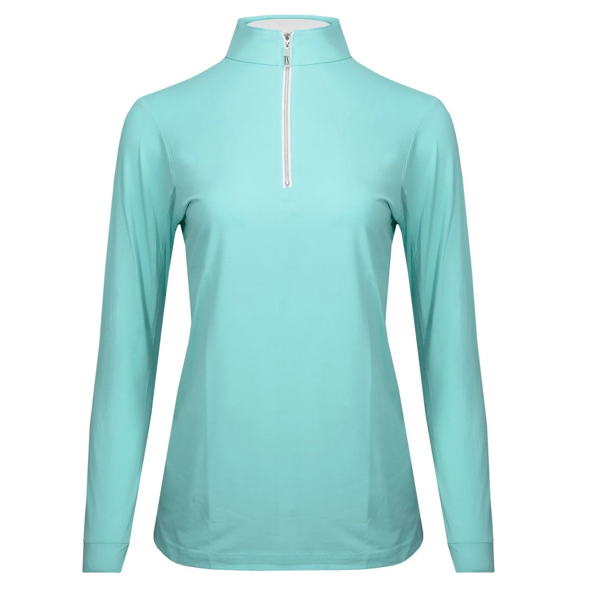 Tailored Sportsman Ice Fil Long Sleeve Ladies Quarter Zip - Tiffany 3 Tailored Sportsman Ice Fil Long Sleeve Ladies Quarter Zip - Tiffany